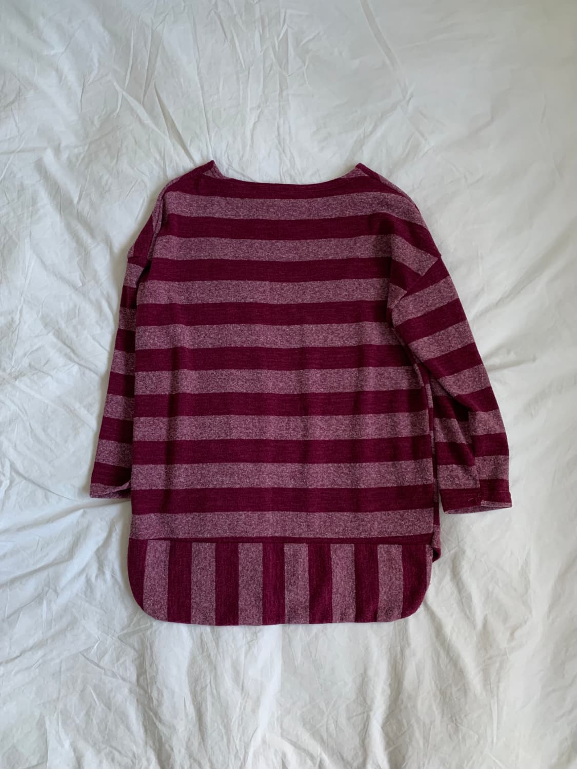 퍼플 스트라이프 탑 상품이미지4