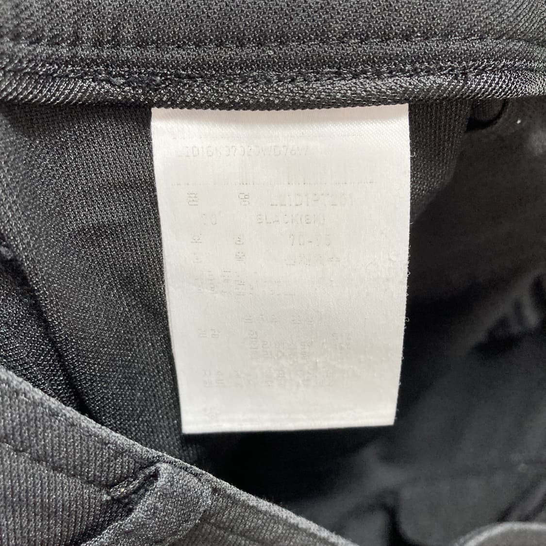 링스 골프 여성면팬츠 블랙 28  상품이미지5