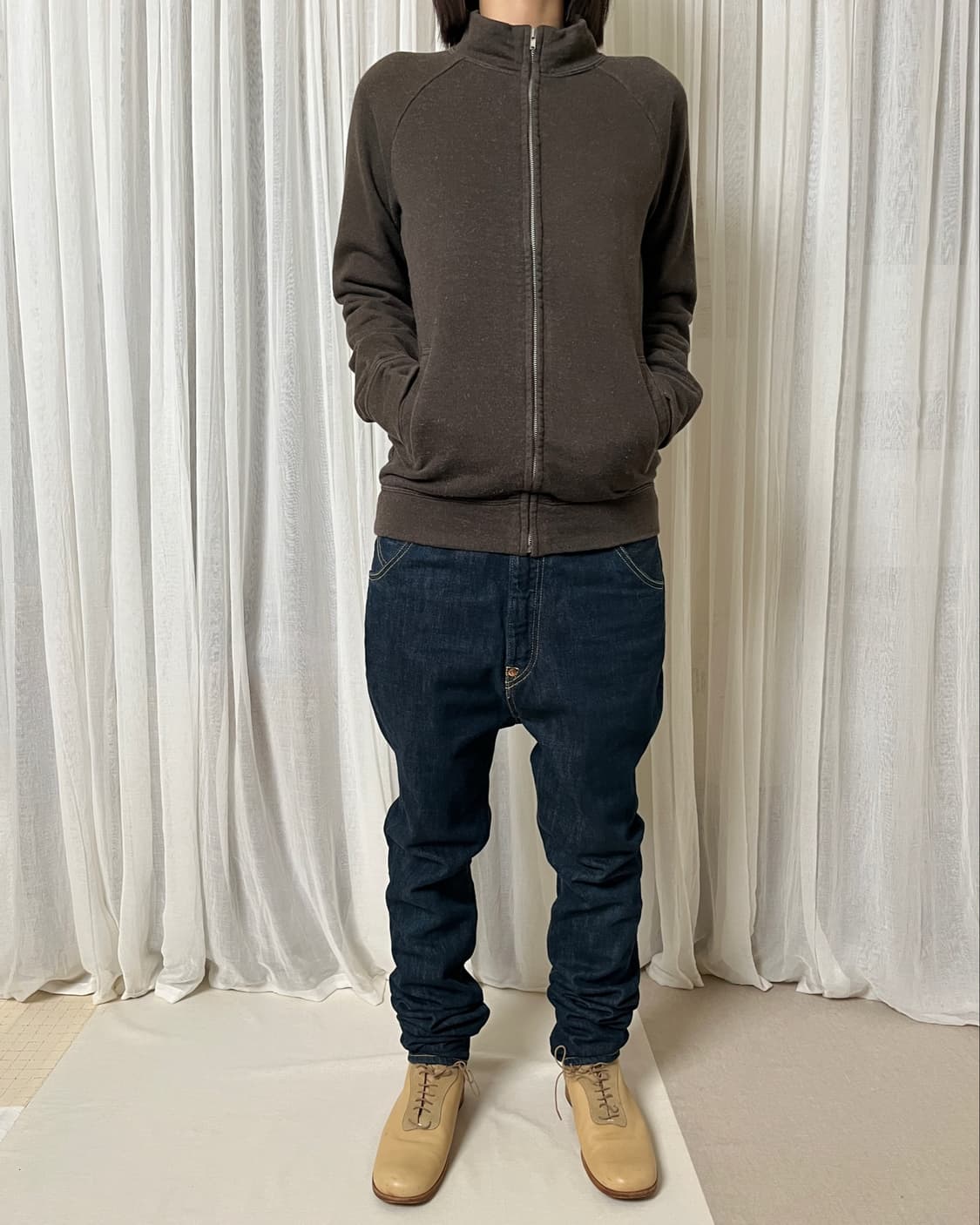 꼼데가르송 보카시 스웻 집업 comme des garcons 상품이미지7