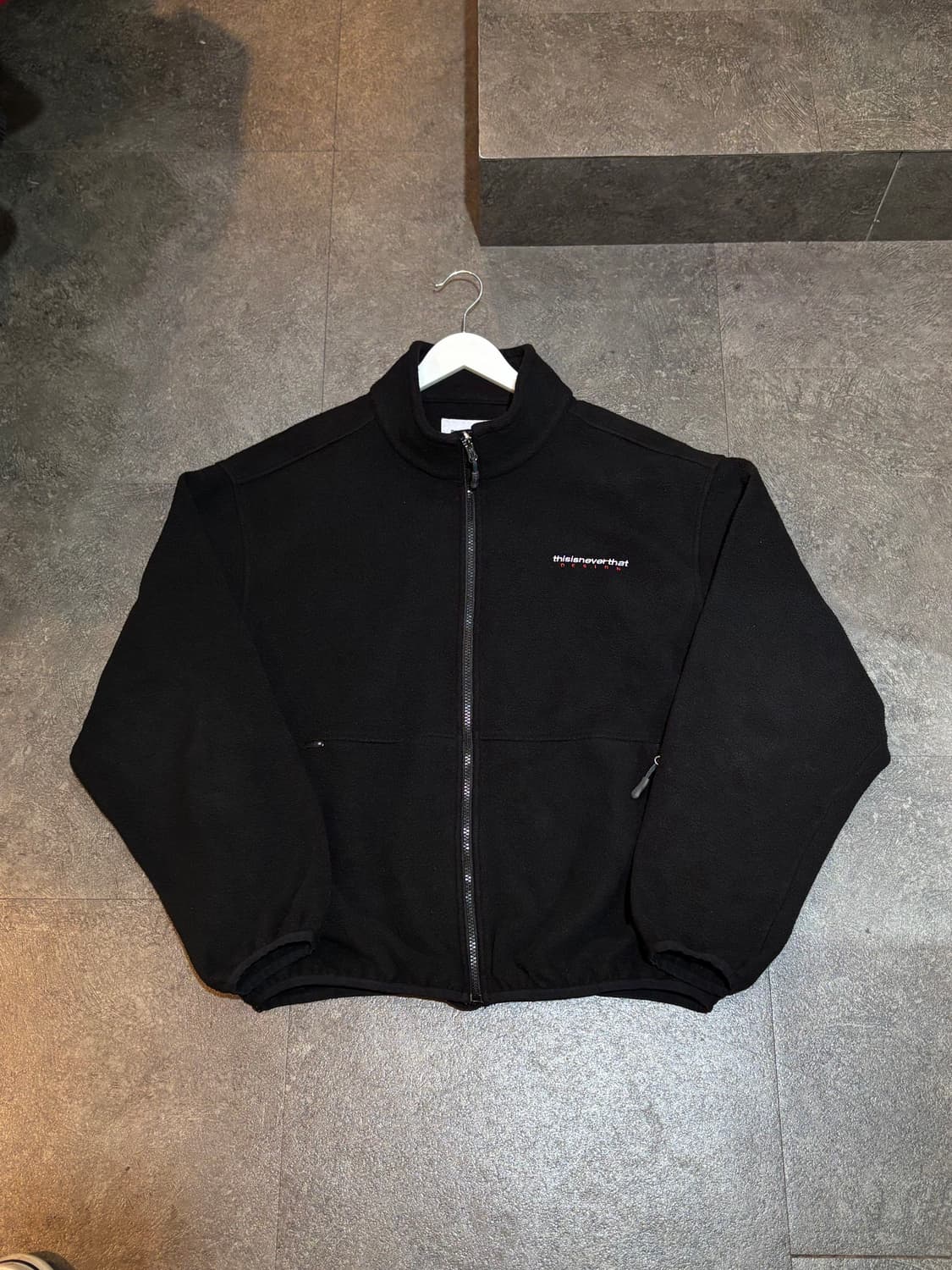 디스이즈네버댓 후리스 뽀글이 플리스 자켓 블랙 M사이즈 상품이미지2
