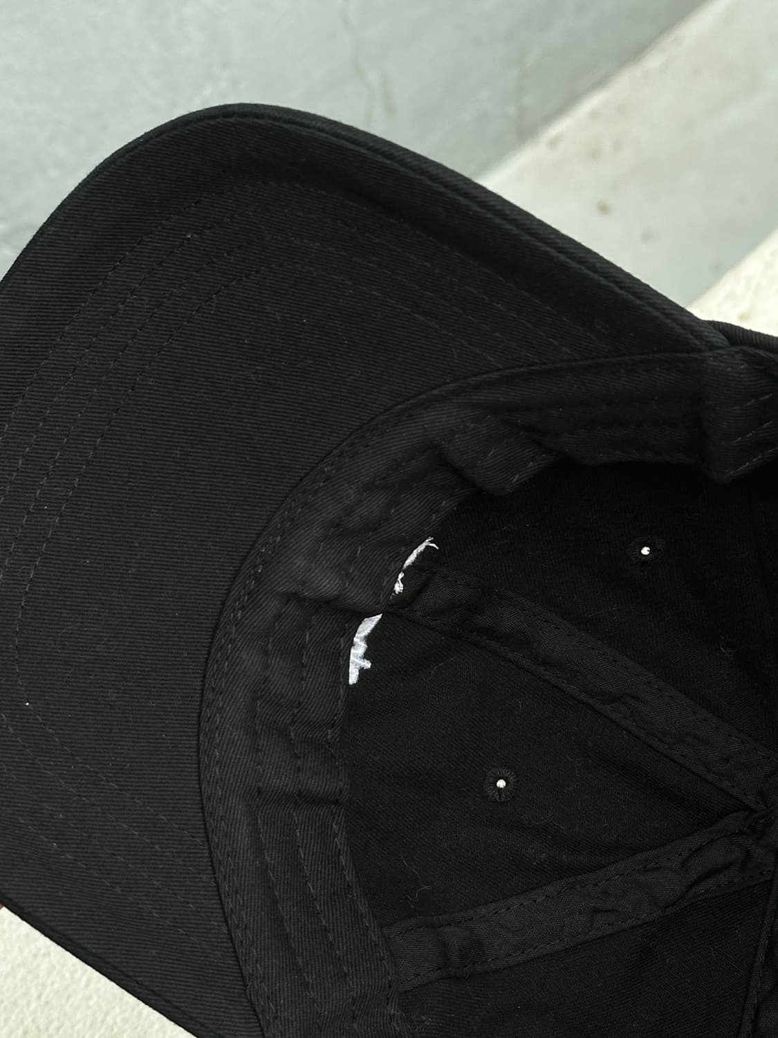 [F] 챔피온 블랙 볼캡 모자 (일본판) 상품이미지5