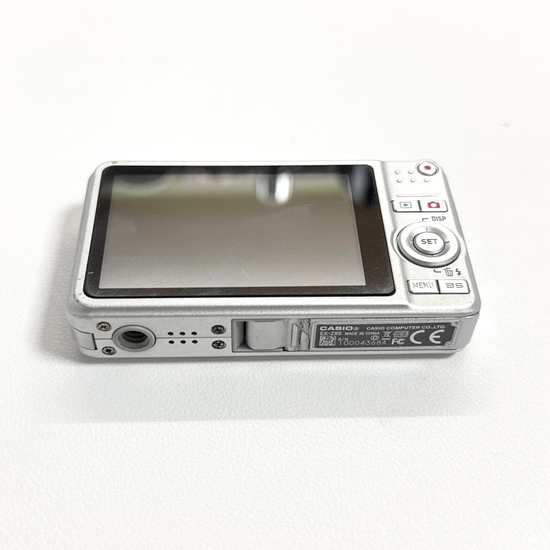 카시오 엑슬림 ex-z85 실버 디카 빈티지 카메라 상품이미지4