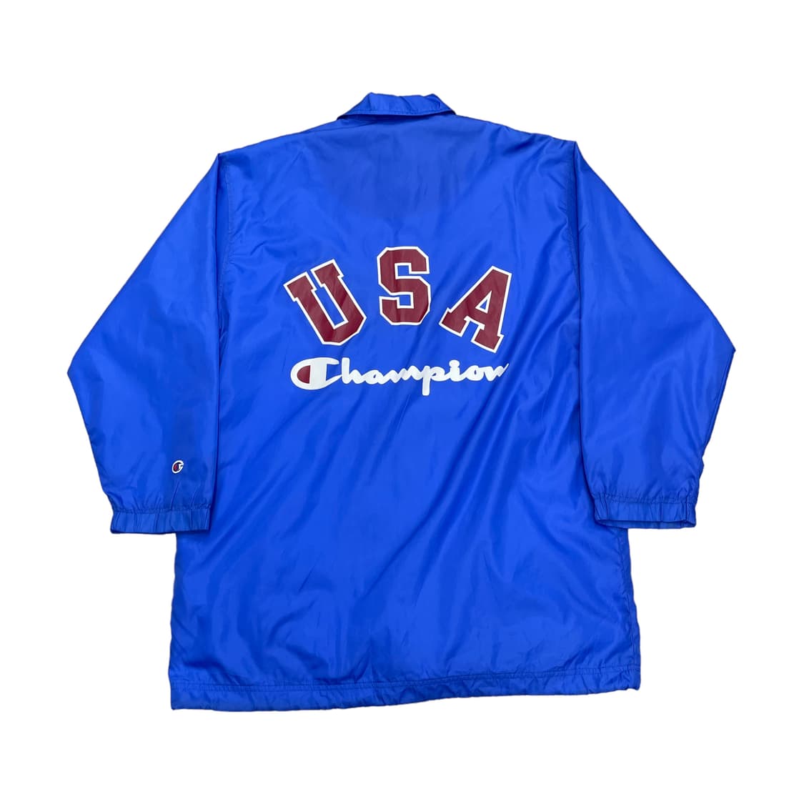 챔피온 USA 블루 빅로고 바람막이 M 상품이미지1