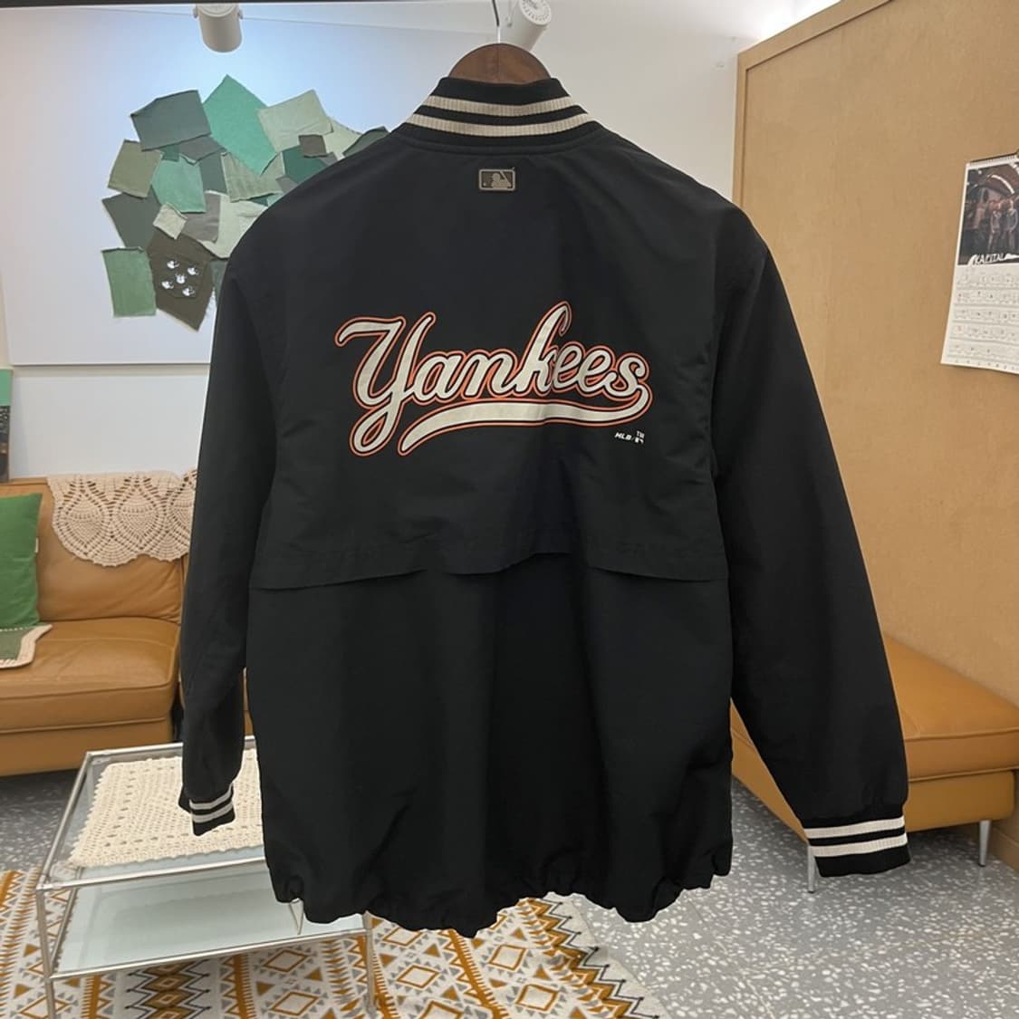MLB 뉴욕양키스 올드스쿨 스트릿 펑크 바시티 자켓 S C10696 상품이미지4