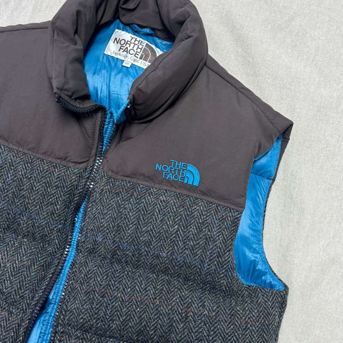 노스페이스 해리스트위드 헤링본 베스트 패딩조끼 L 상품이미지2