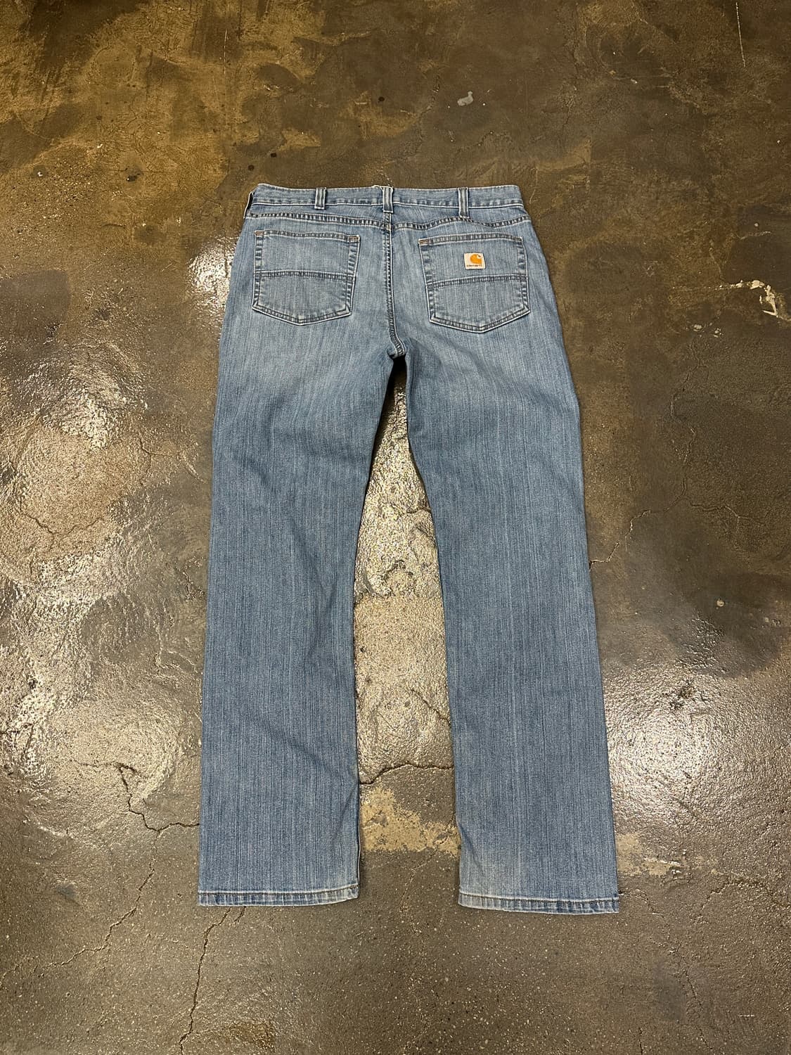 칼하트 러그드 플렉스 릴렉스드  핏 데님팬츠 34x32 상품이미지6