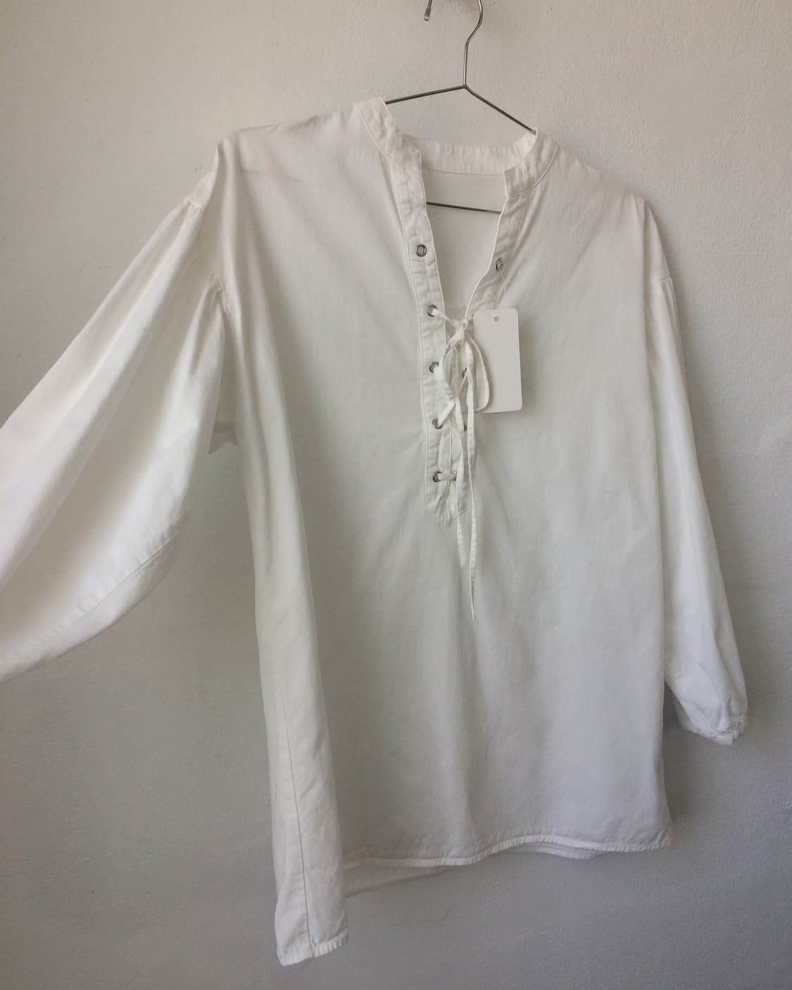 Lace up point sleeve 상품이미지3