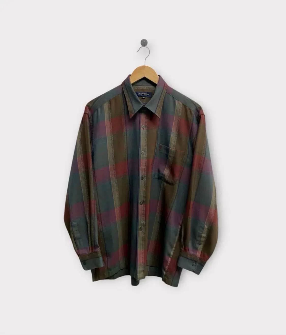 입생로랑 YSL 체크 셔츠 L 상품이미지1