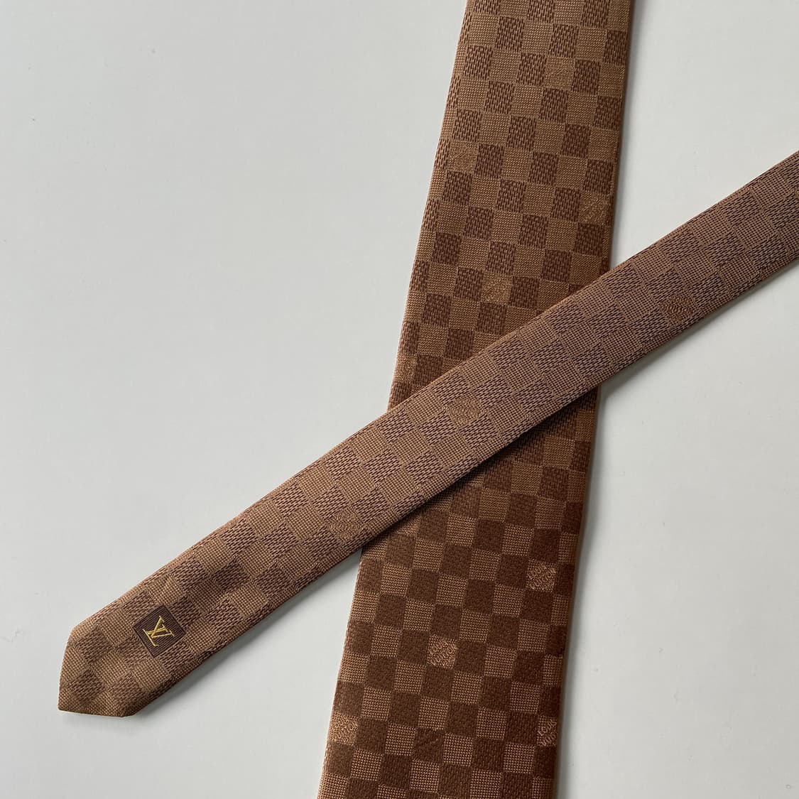 루이비통 (LOUIS VUITTON)다미에 명품 정품 넥타이 상품이미지4