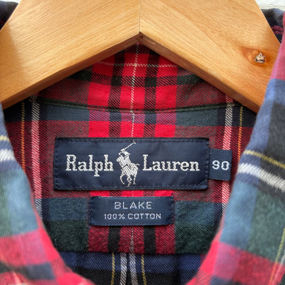 Polo 폴로 체크 셔츠 상품이미지3