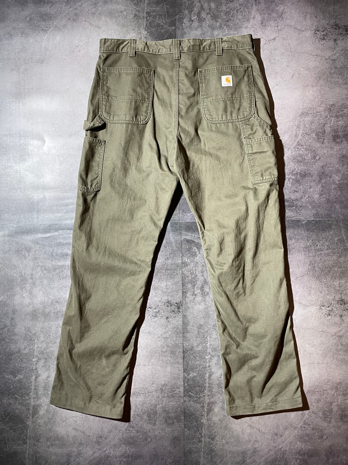 CARHARTT 칼하트 빈티지 카키 싱글니 팬츠 상품이미지5