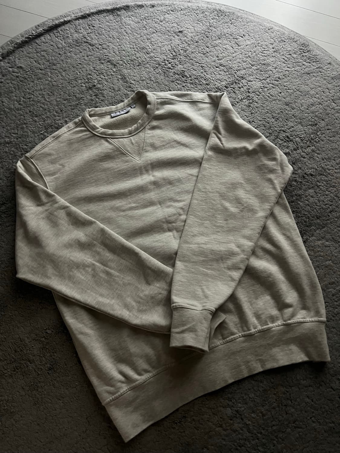 이스트로그 퍼머넌트 스웻셔츠 오트밀 XL 상품이미지1