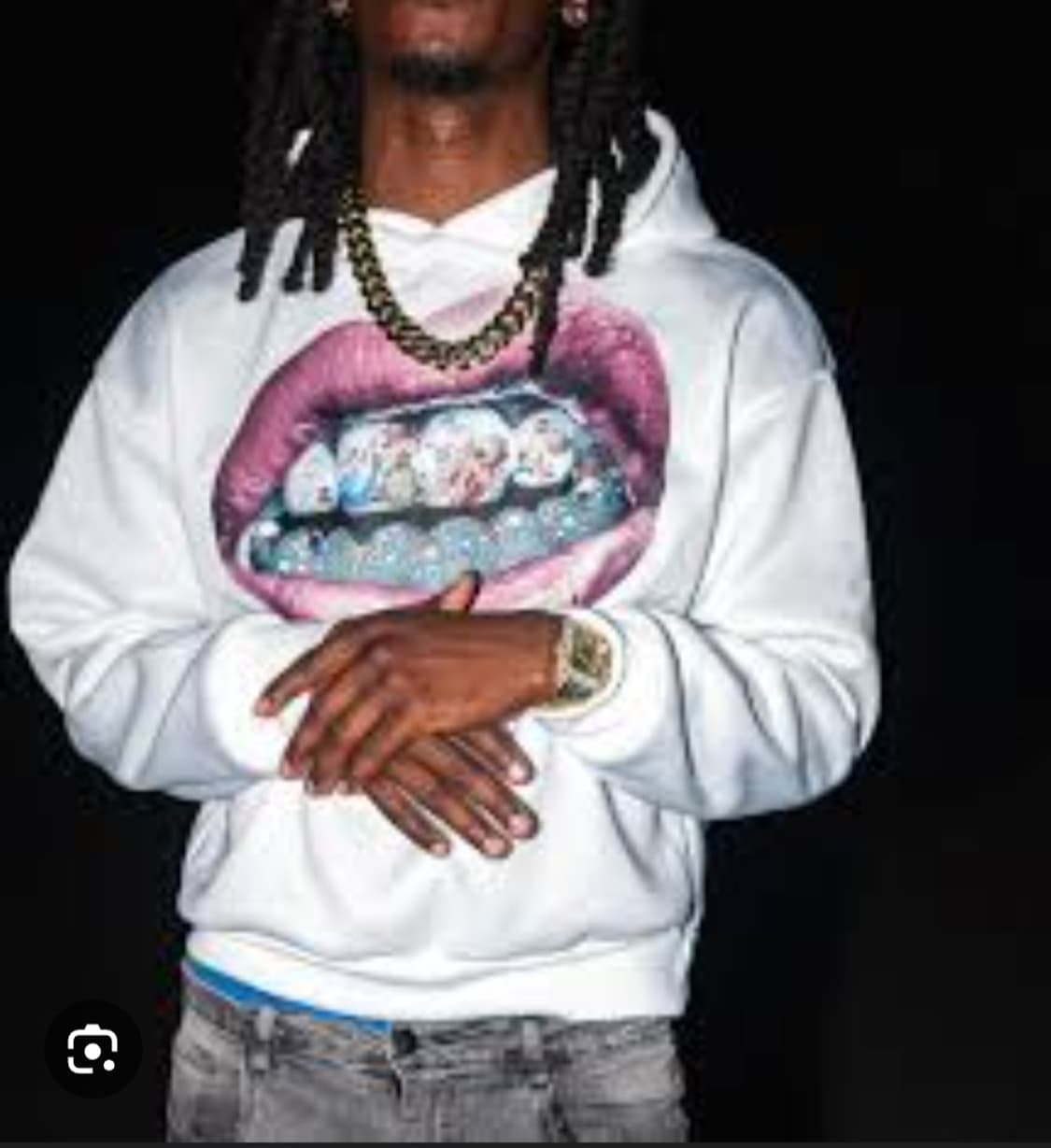 Y2k 립 후드 상품이미지1