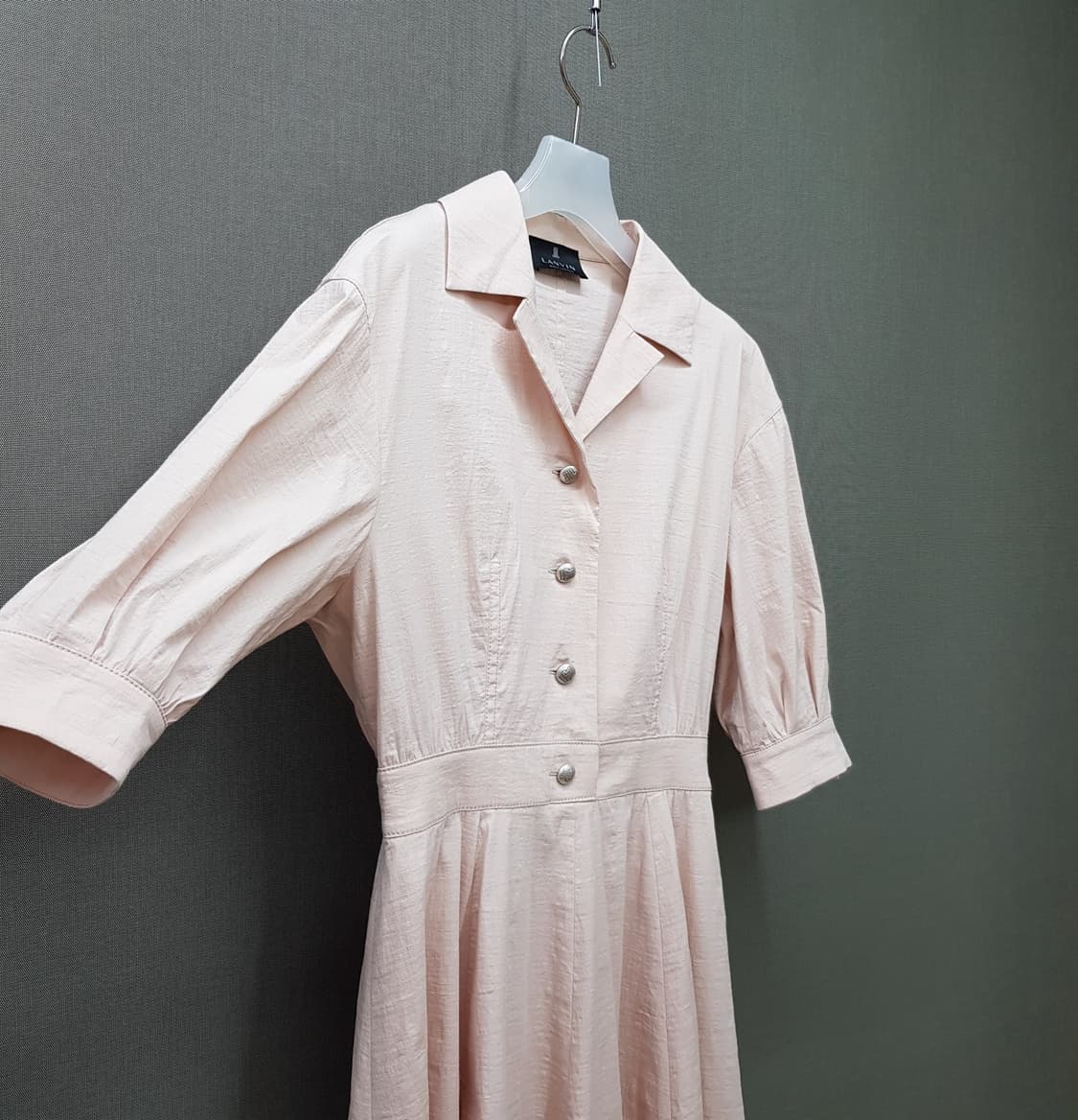 한섬 랑방 2023 플레어 셔츠 원피스 82-94-160사이즈 상품이미지3