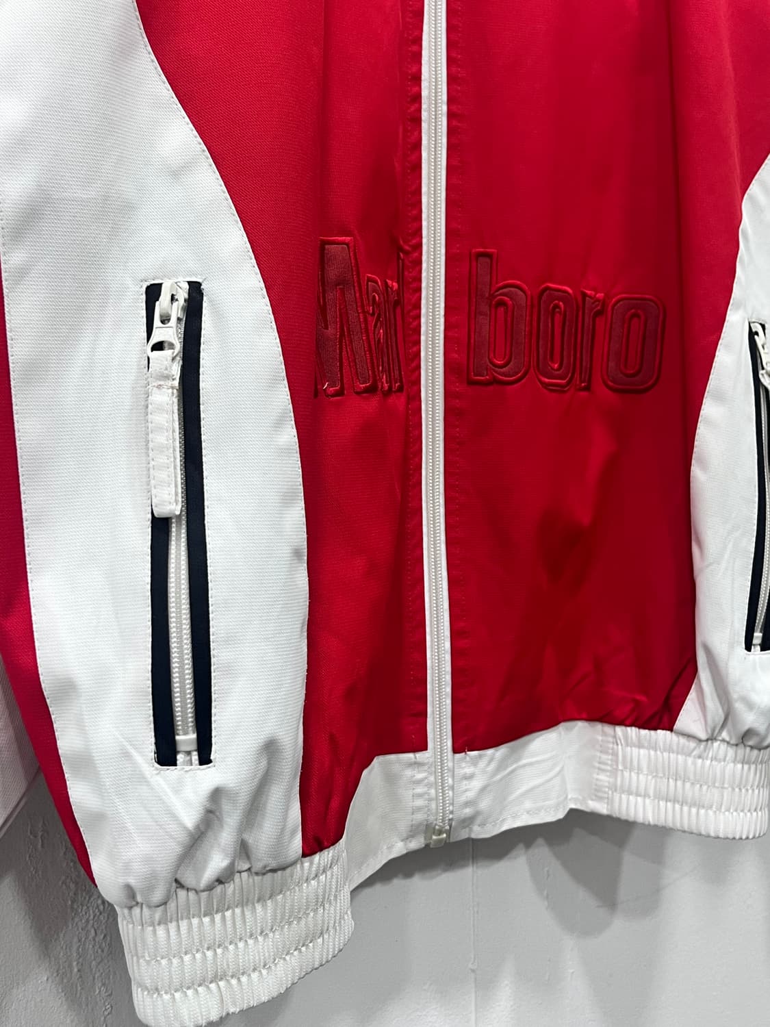 Vintage 페라리 말보로 F1 레이싱 자켓 XL 상품이미지4