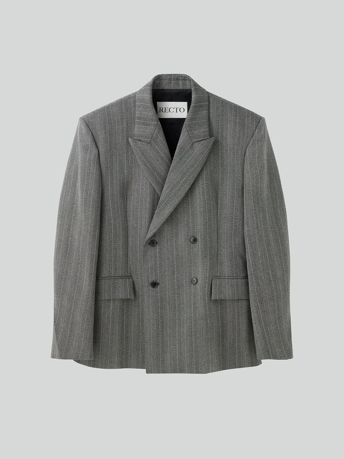 [서강준님 착용] 렉토 해링본 브로큰 자켓 상품이미지2