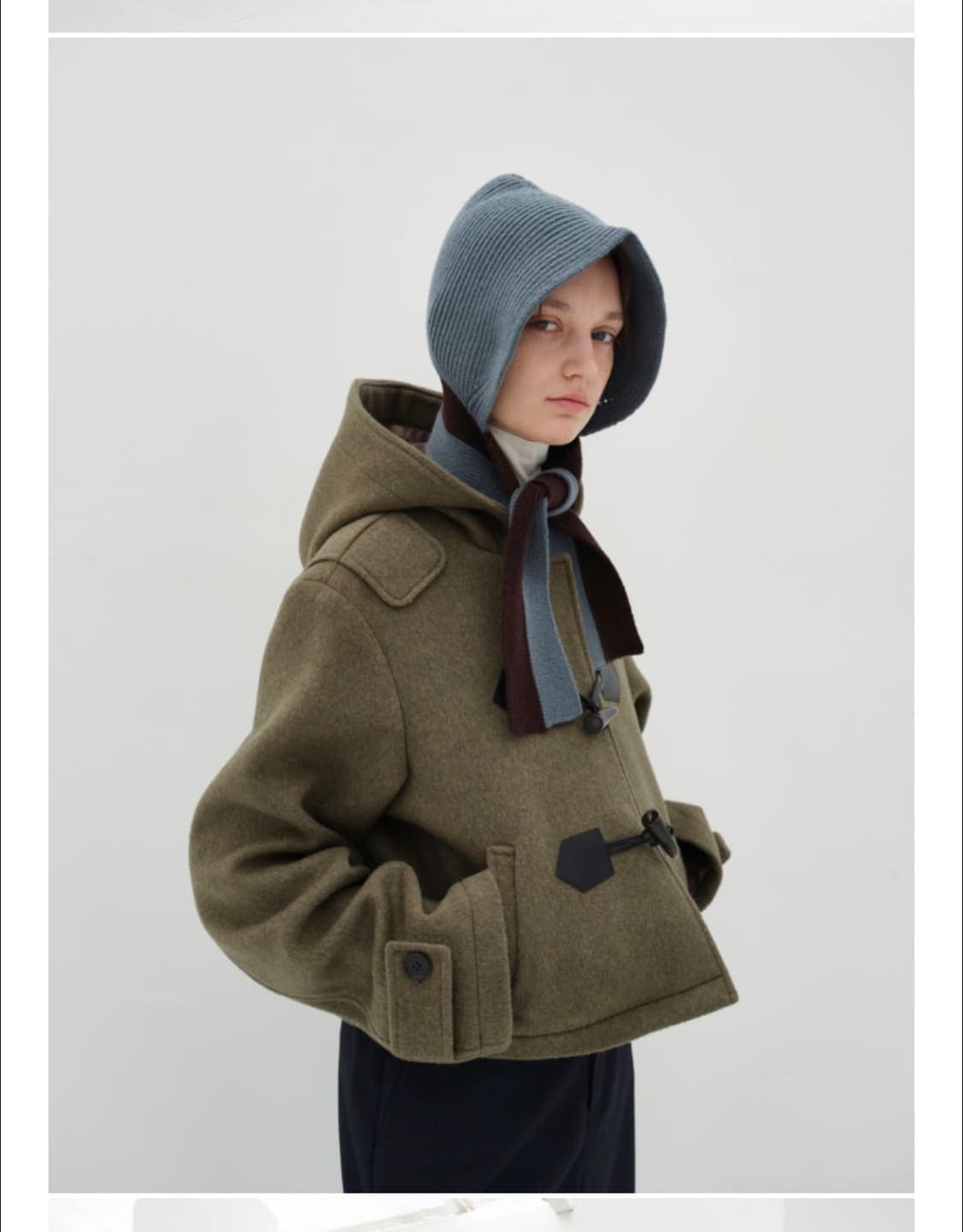 엔조블루스 숏 더플코트 상품이미지1