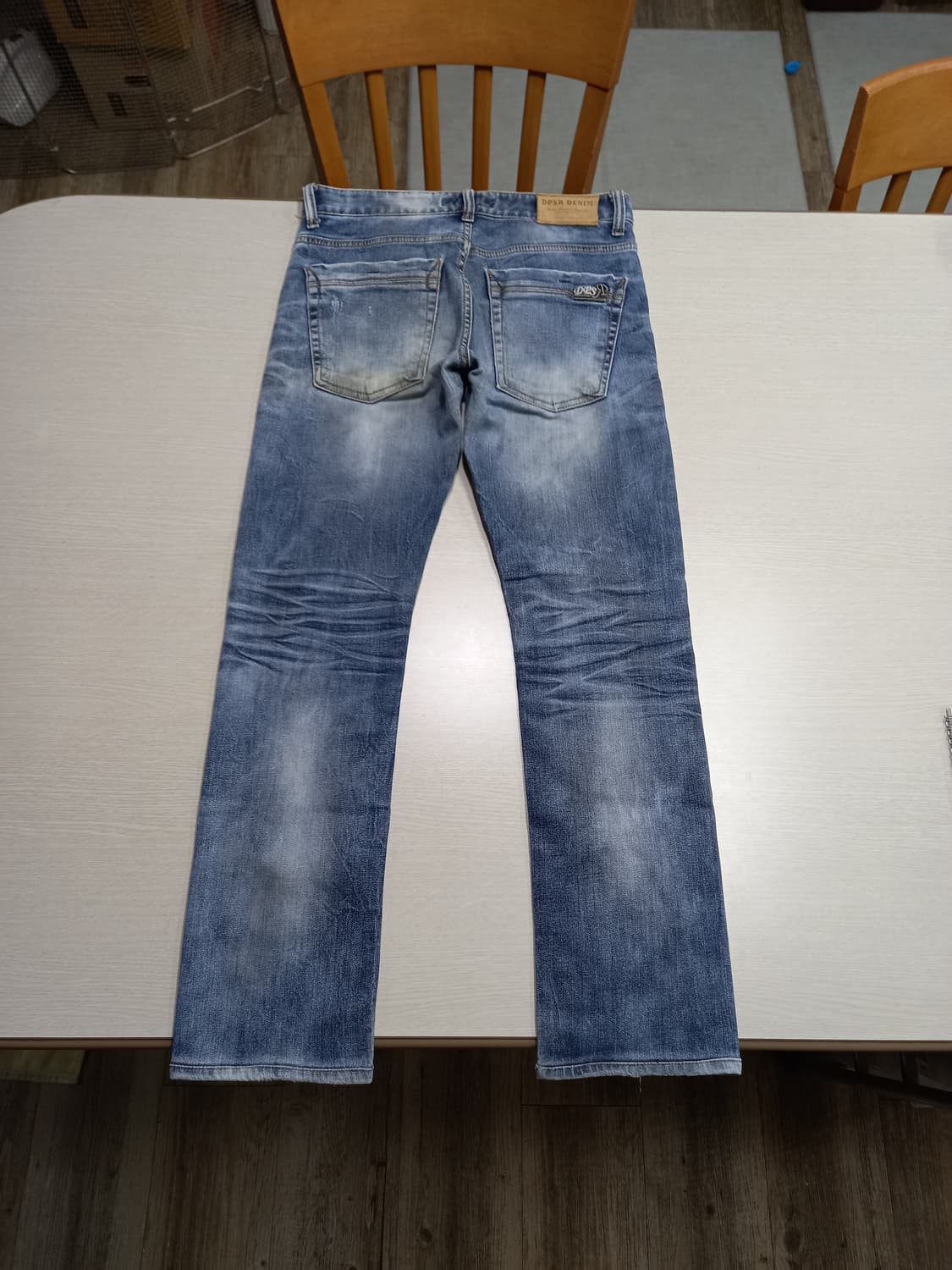 28 DPSR Kor 데미지워싱 스판 슬림일자진 28-883 상품이미지2