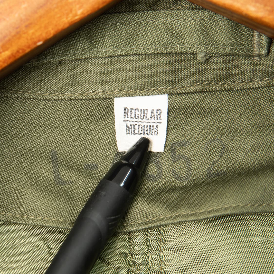 [103] 50s 미군 오리지널 M1950 OG-107 오버코트  상품이미지8