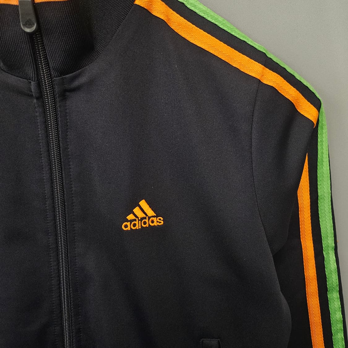아디다스 그린 오렌지 트랙탑 저지 상품이미지3