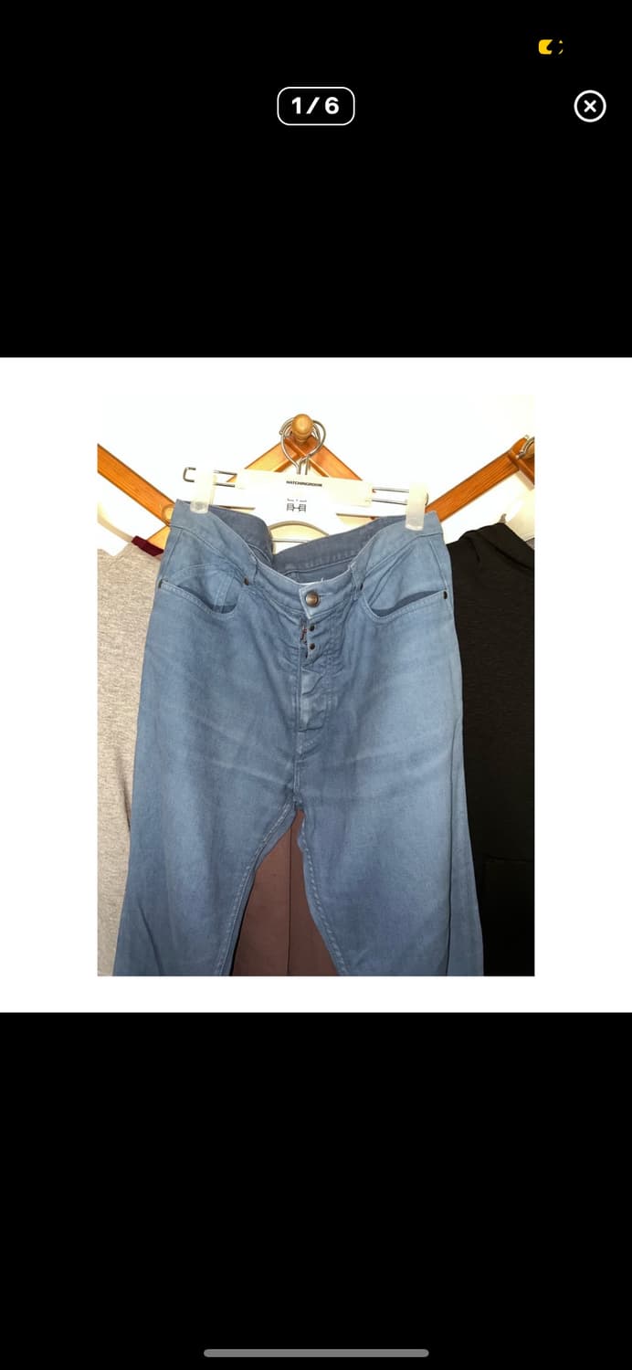 Margiela faded denim 46 상품이미지1