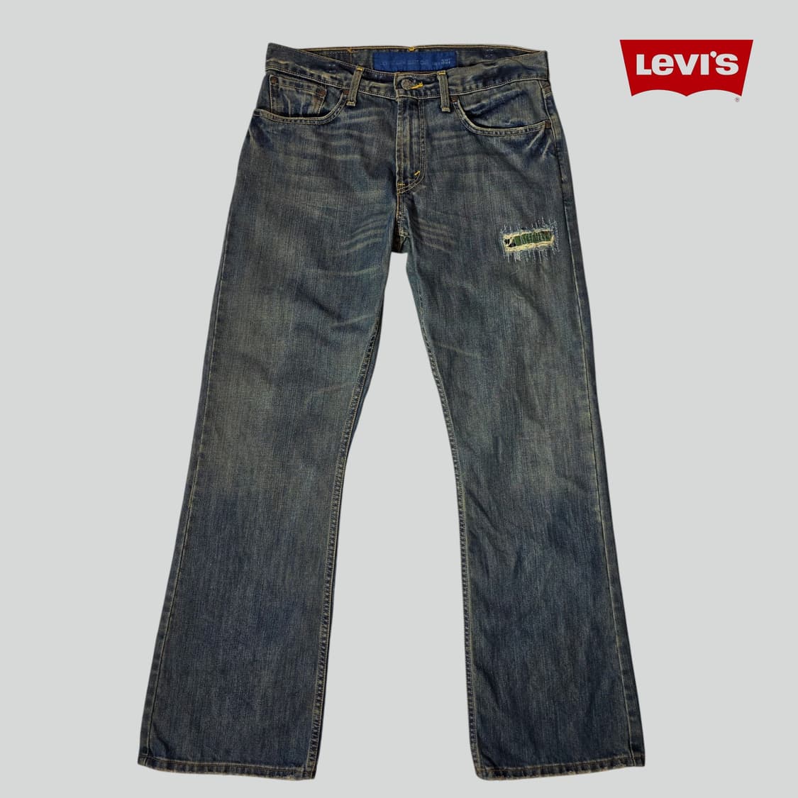 [W32L30]00s 리바이스 527 로우 부츠컷 데님팬츠 상품이미지1