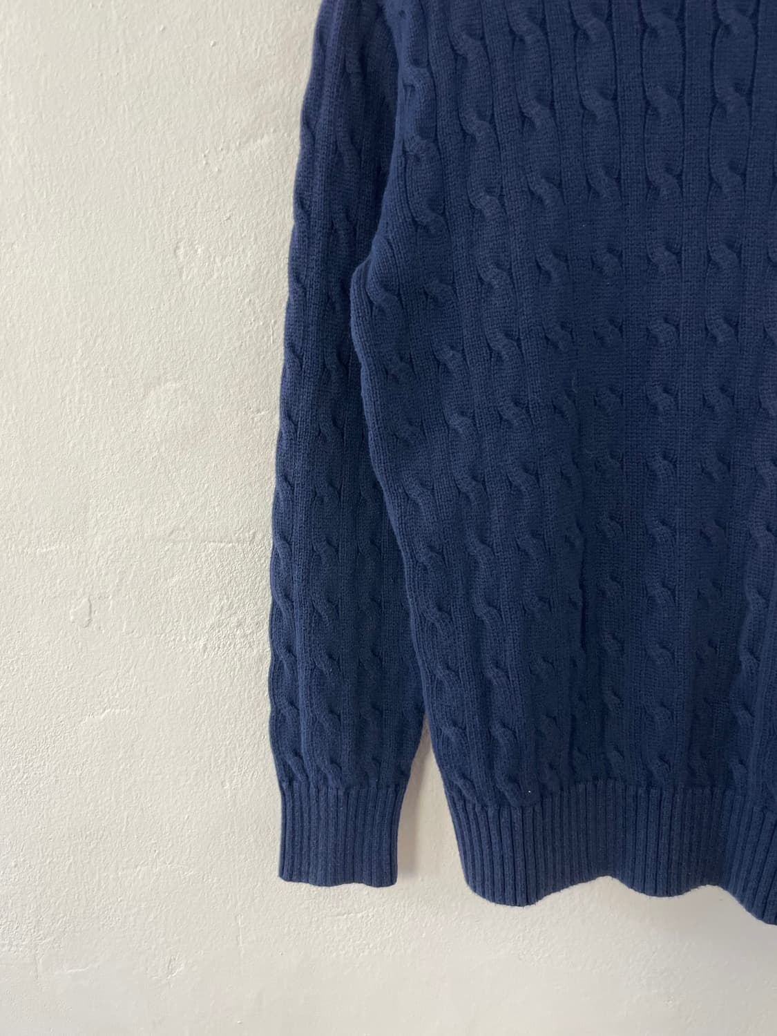 폴로 케이블 니트  상품이미지8