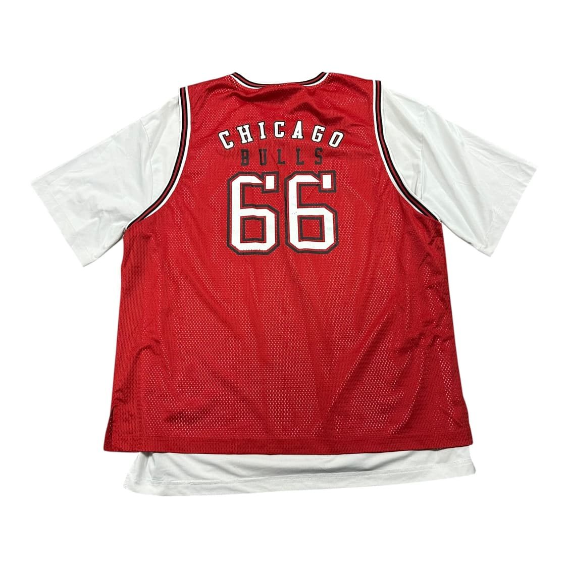 ✨ (바배) NBA 시카고불스 메쉬 농구 져지 레이어드 반팔티  상품이미지2