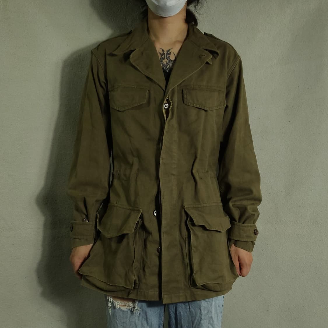 프랑스군 m47 필드 자켓 상품이미지3