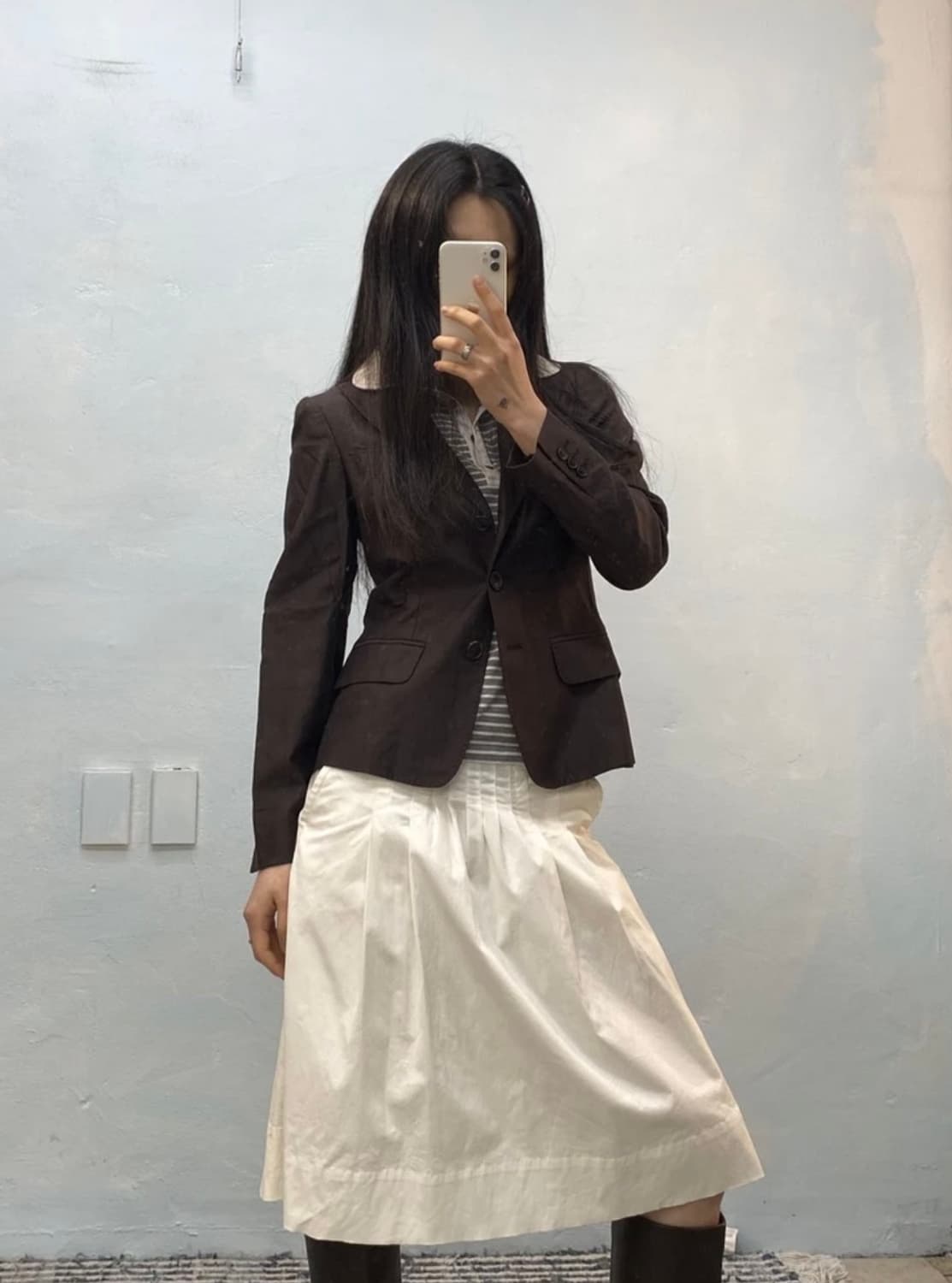 [9394]Max Mara brown blazer# 상품이미지1