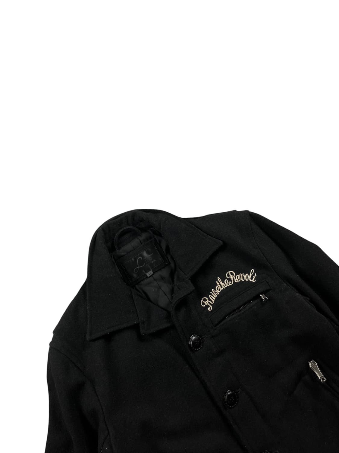 Vintage 자수 라이더 자켓 상품이미지4