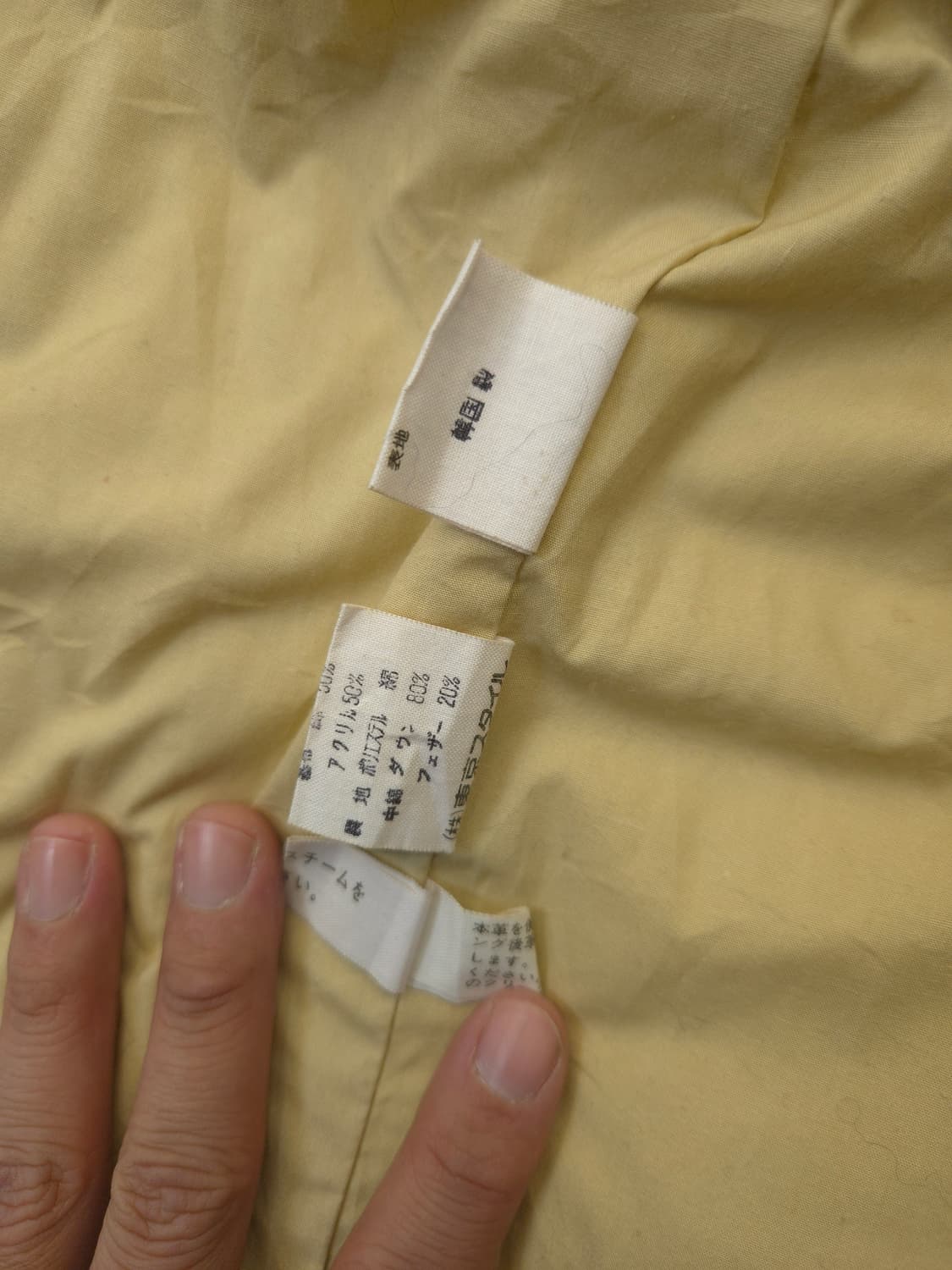 블랙덕 후드 패딩 자켓 베이지 브라운 상품이미지6