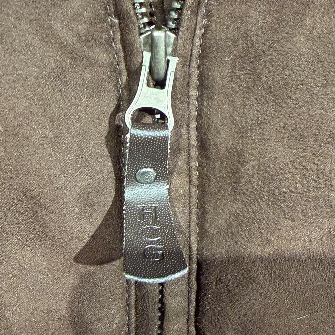 헨리코튼 브라운 스웨이드 덕다운 패딩 110 상품이미지3