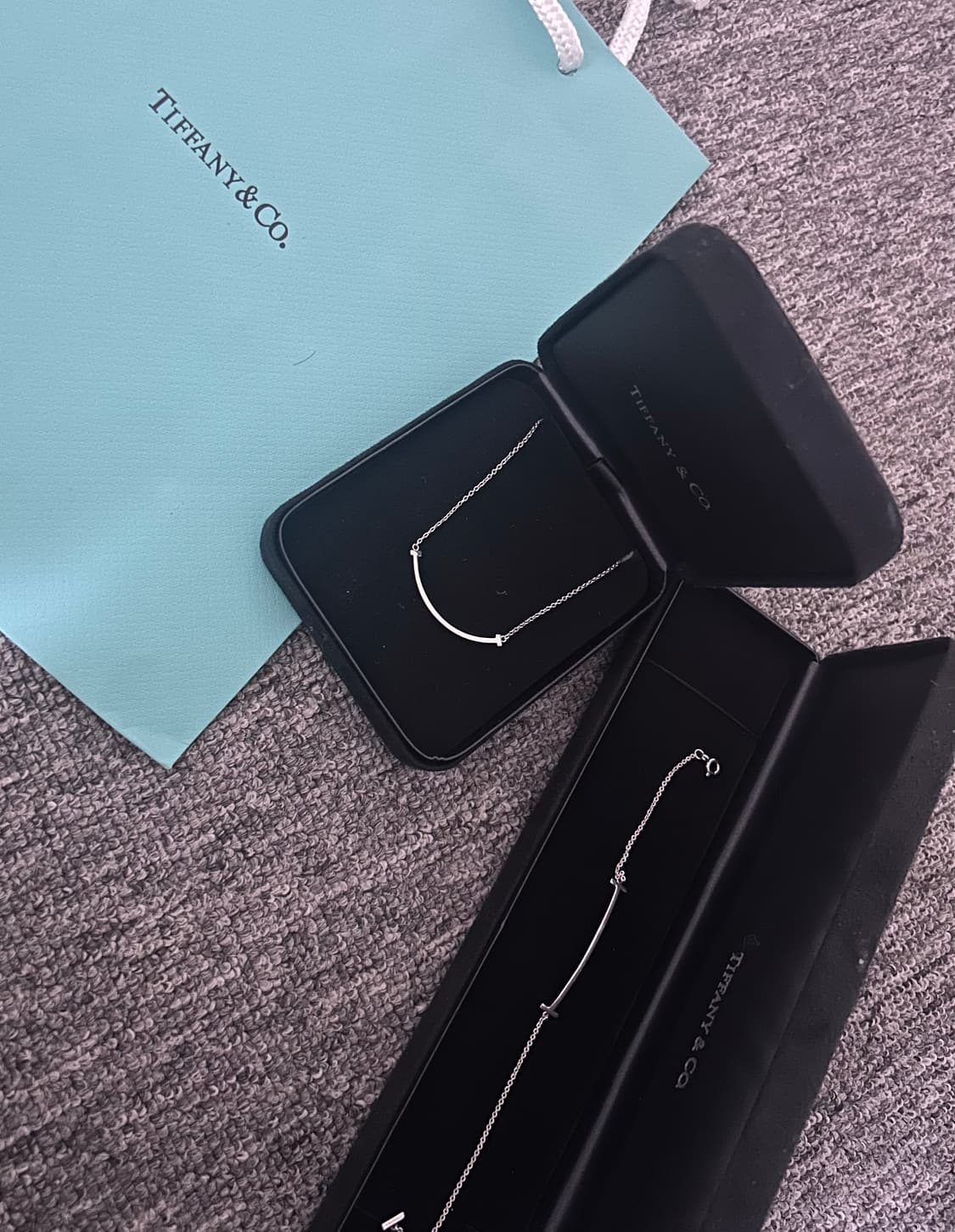 티파니앤코 스마일 목걸이, 팔찌 세트/ 레플리카 상품이미지1