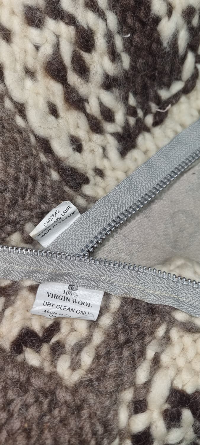 코위찬 사슴 패턴 니트 조끼 상품이미지5