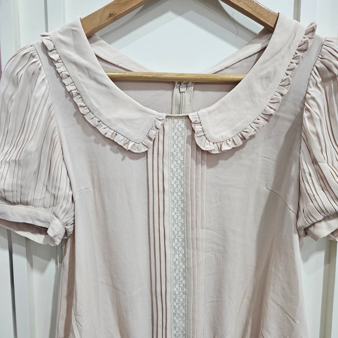 프릴 카라 블라우스 상품이미지2