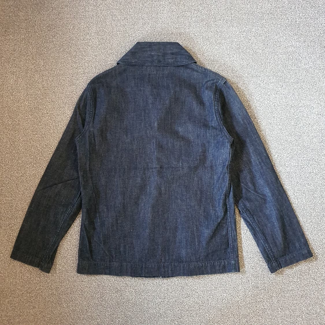 리얼맥코 USN 데님 숄 칼라 던가리 점퍼 상품이미지8