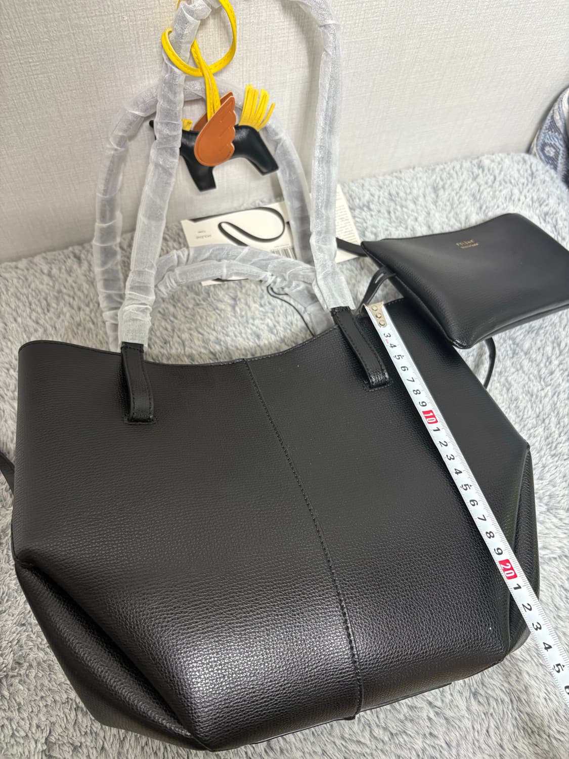 Polène Cyme 토트백 블랙 상품이미지6