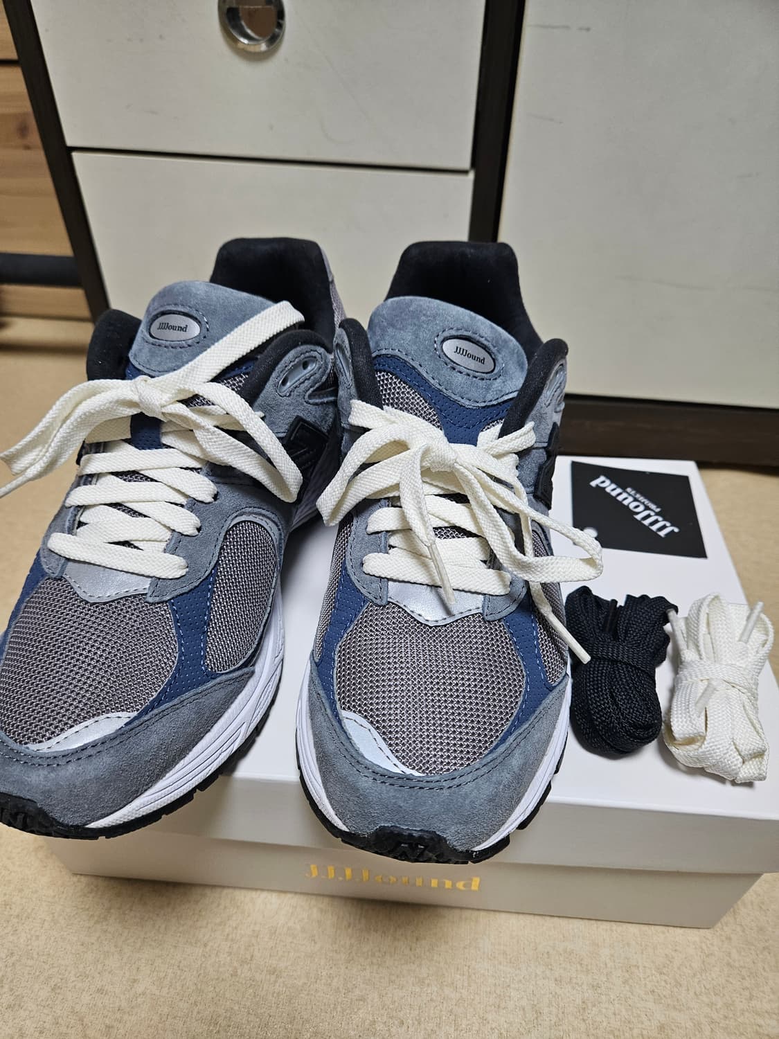 뉴발란스xJJJound 2002R 스톰블루 상품이미지1