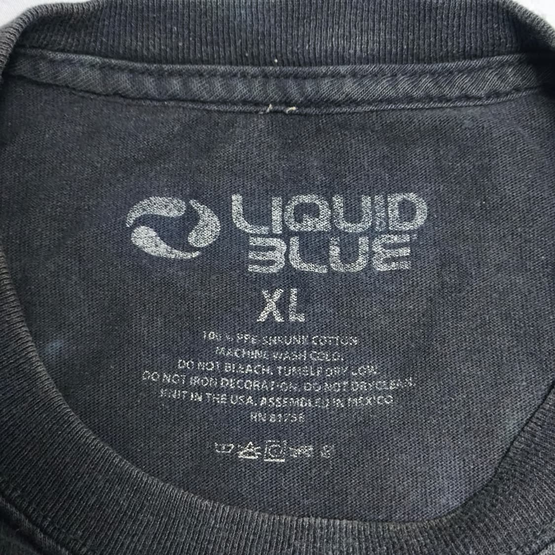 [XL] Liquid Blue KISS Band tee 상품이미지5