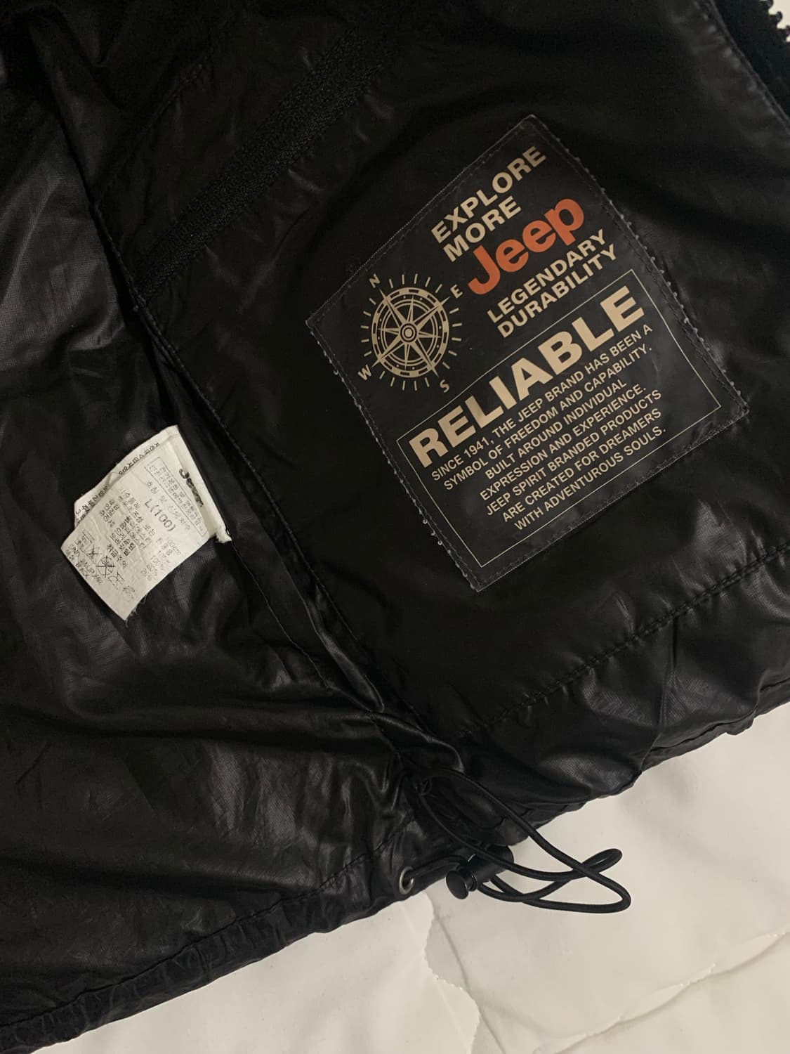 지프 조끼패딩 상품이미지4