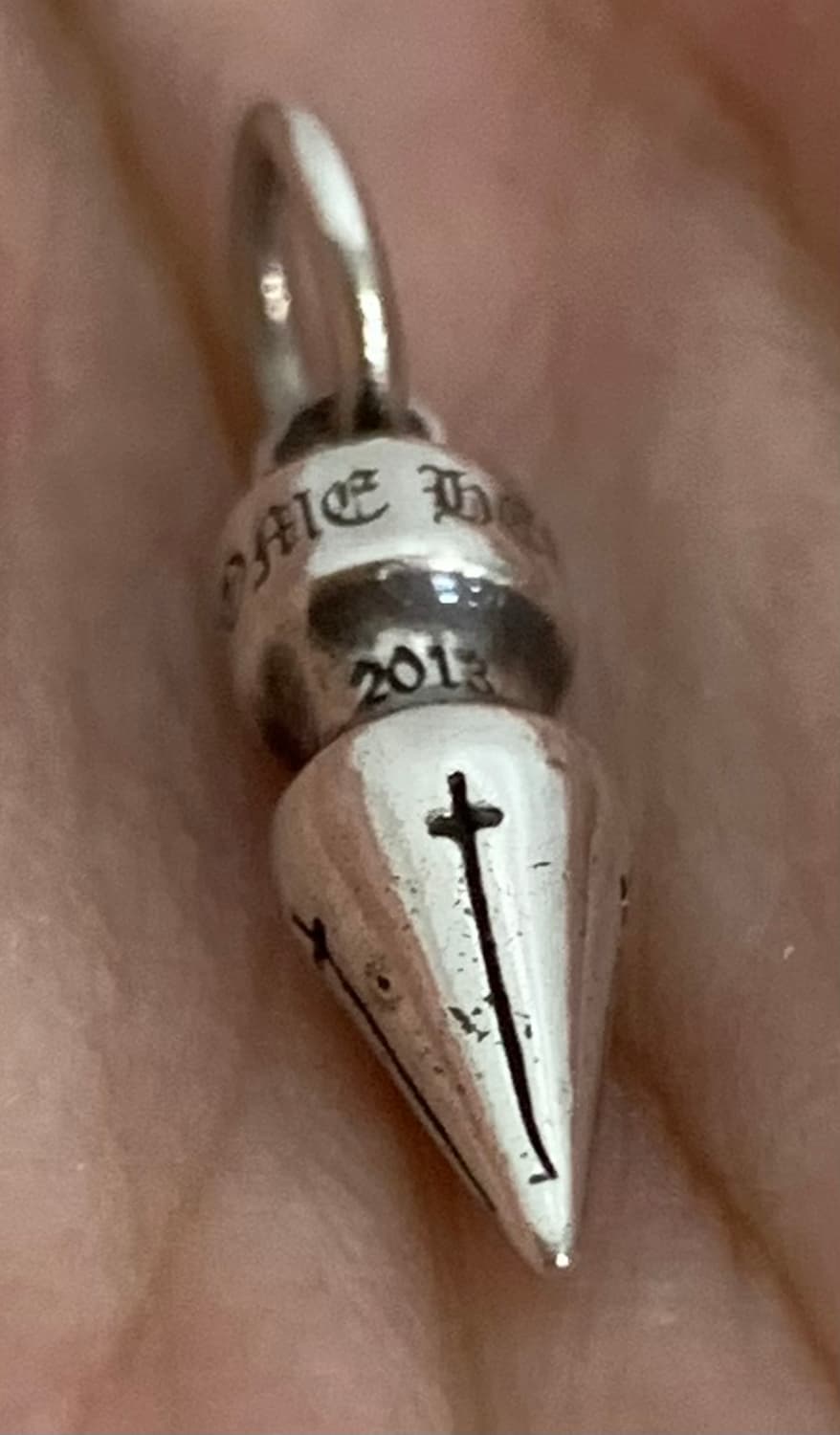 크롬하츠 스파이크 참 펜던트 목걸이 상품이미지3