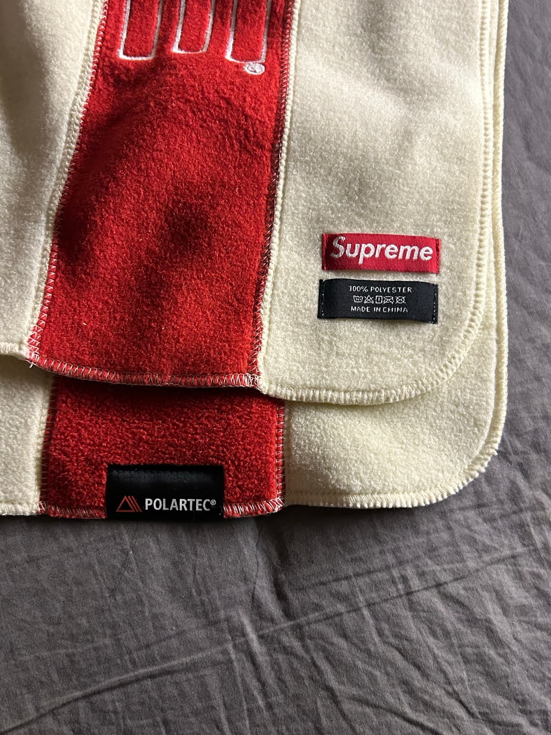 슈프림 18FW 폴라텍 스카프 머플러 상품이미지4