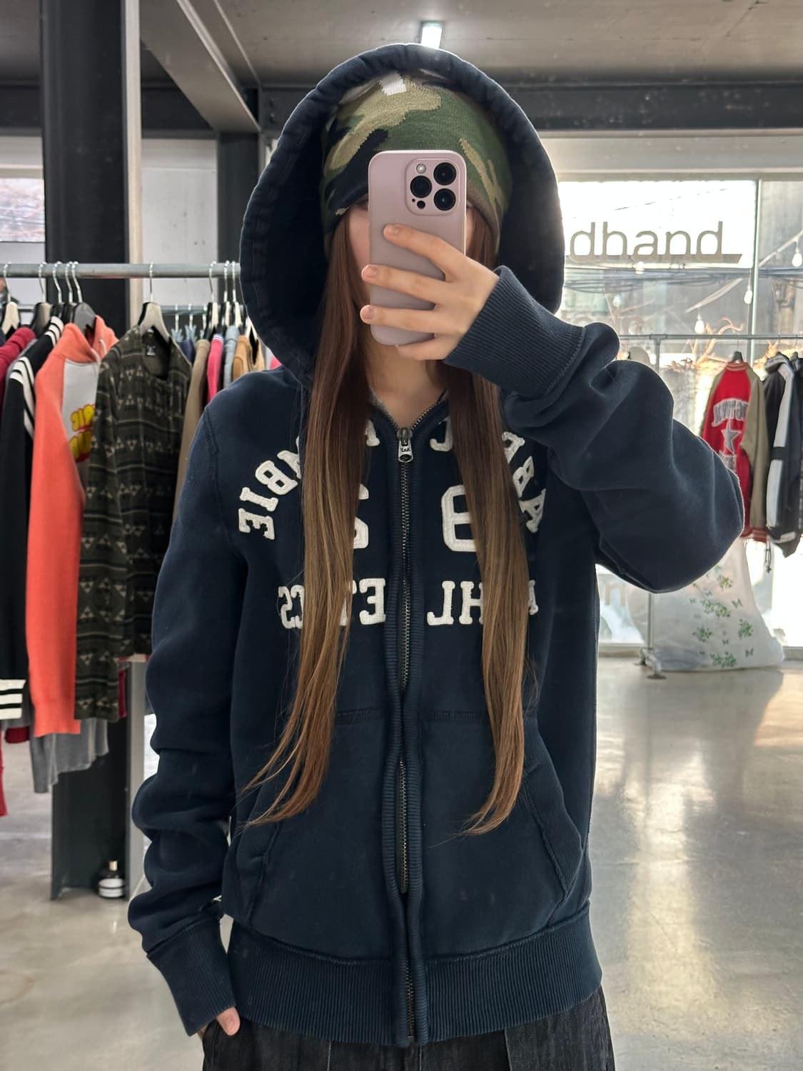 아베크롬비 머슬핏 후드집업 상품이미지3