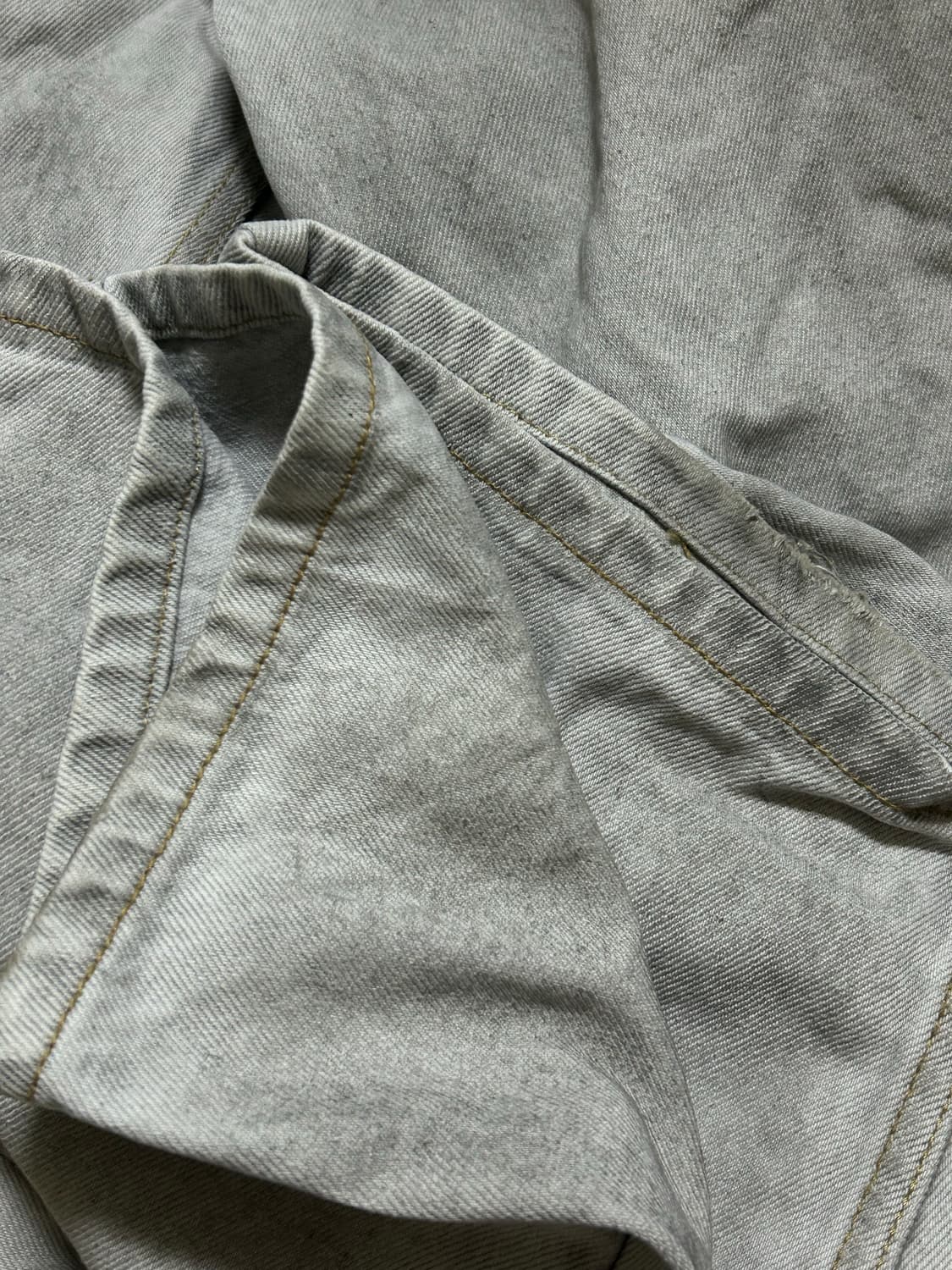 위캔더스 페이스 데님 그레이 M 상품이미지2