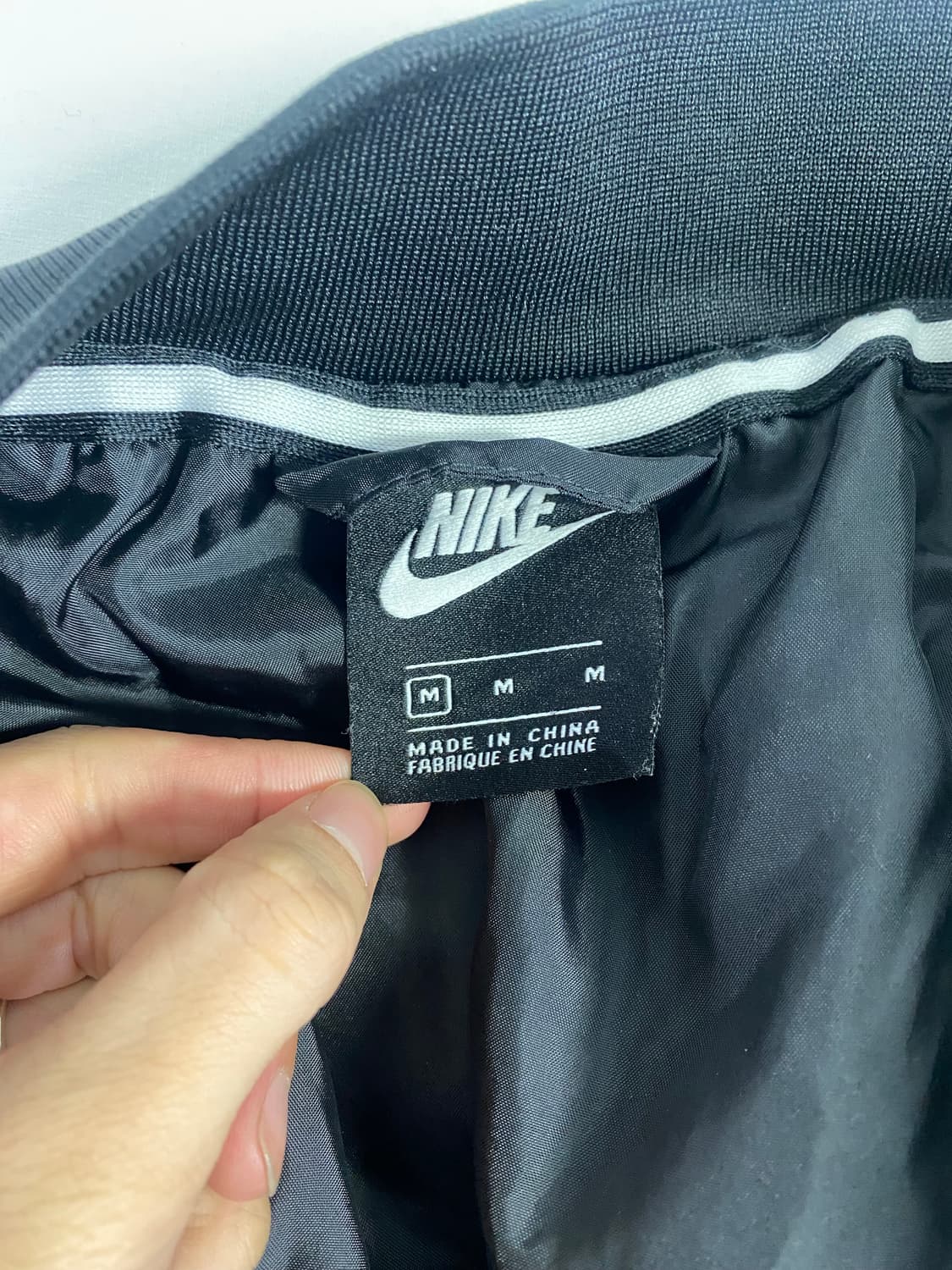 나이키 백로고 사틴 바시티 봄버 자켓 M <477> 상품이미지4