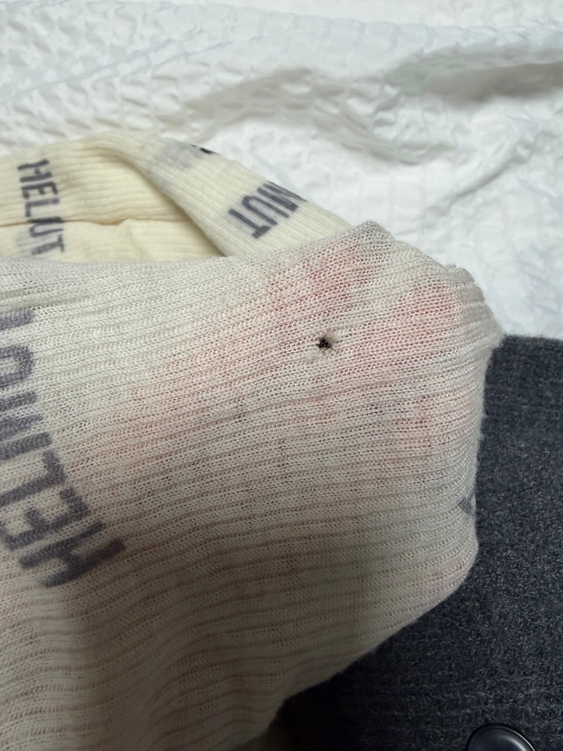 HELMUT LANG Logo Long Sleeve Knit Top 상품이미지4