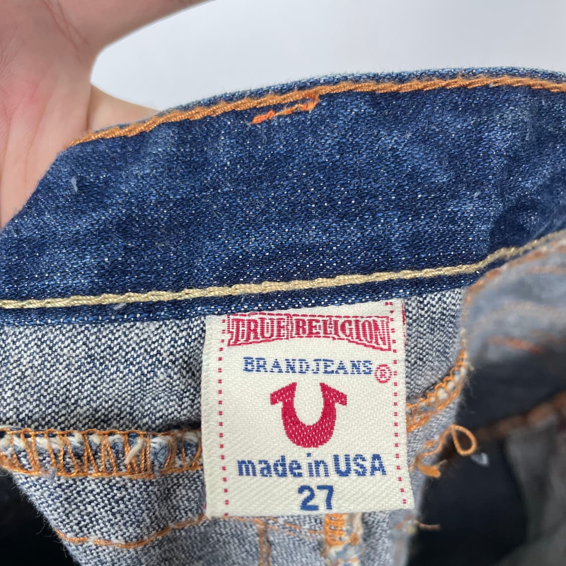 트루릴리젼 USA 부츠컷 데님팬츠 상품이미지8