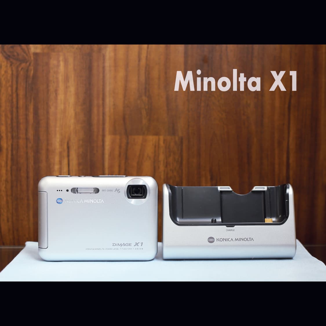 레어 <민트급> 미놀타 디미지 x1 실버 충전독 빈티지 디카 상품이미지1