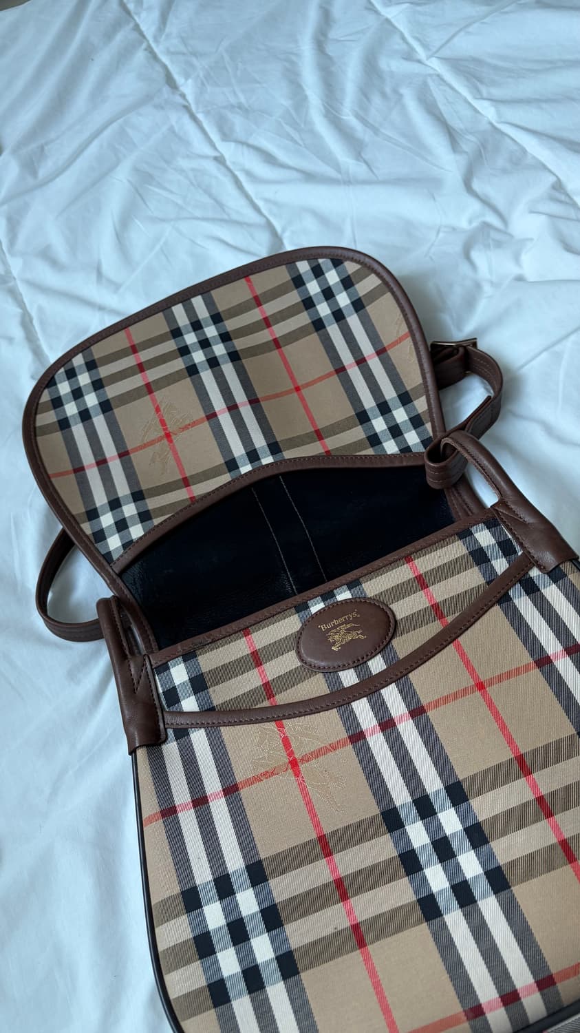 버버리 체크 백 상품이미지6